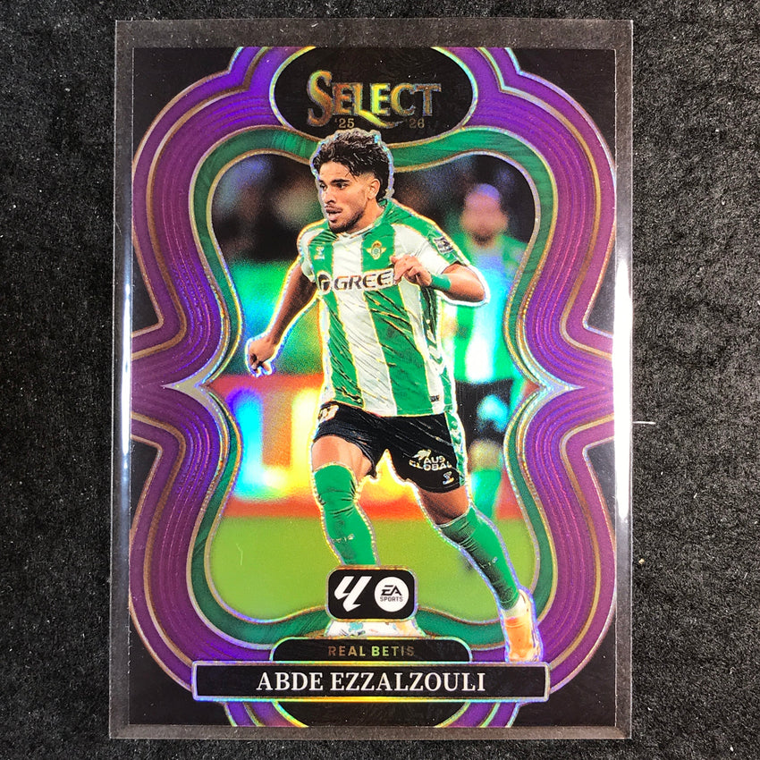2025-26 Select La Liga ABDE EZZALZOULI Mezzanine Purple /125 #143
