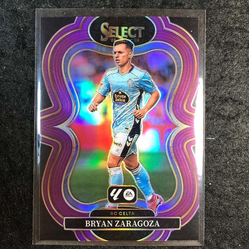 2025-26 Select La Liga BRYAN ZARAGOZA Mezzanine Purple /125 #151