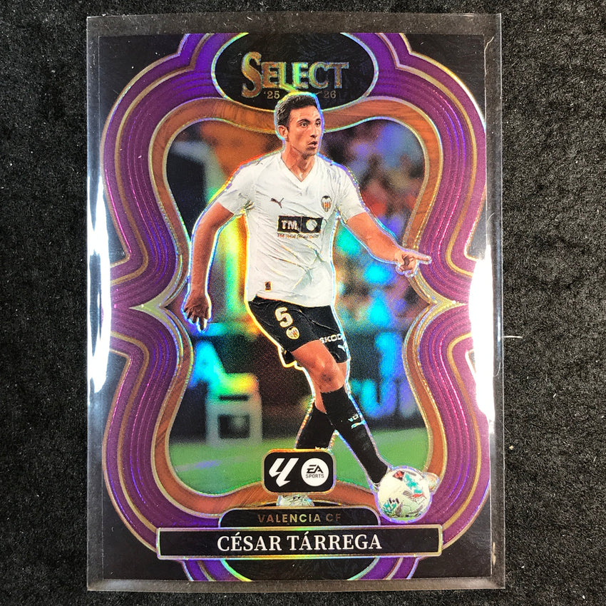 2025-26 Select La Liga CESAR TARREGA Mezzanine Purple /125 #169