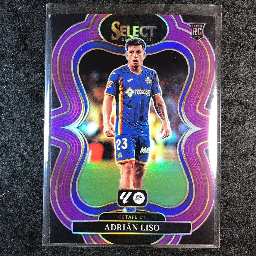 2025-26 Select La Liga ADRIAN LISO Rookie Mezzanine Purple /125 #173
