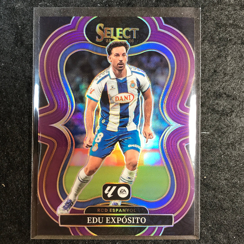 2025-26 Select La Liga EDU EXPOSITO Mezzanine Purple /125 #180