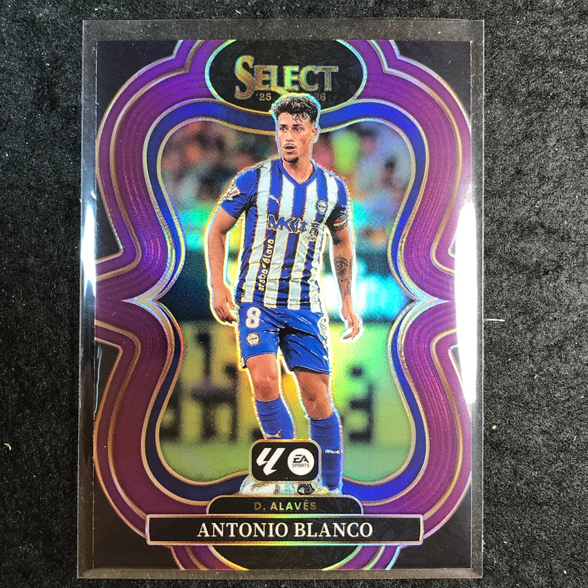 2025-26 Select La Liga ANTONIO BLANCO Mezzanine Purple /125 #182