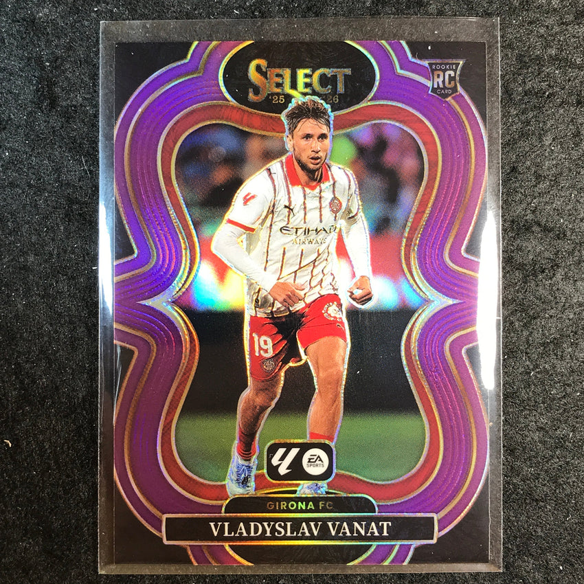 2025-26 Select La Liga VLADYSLAV VANAT Mezzanine Purple /125 #185