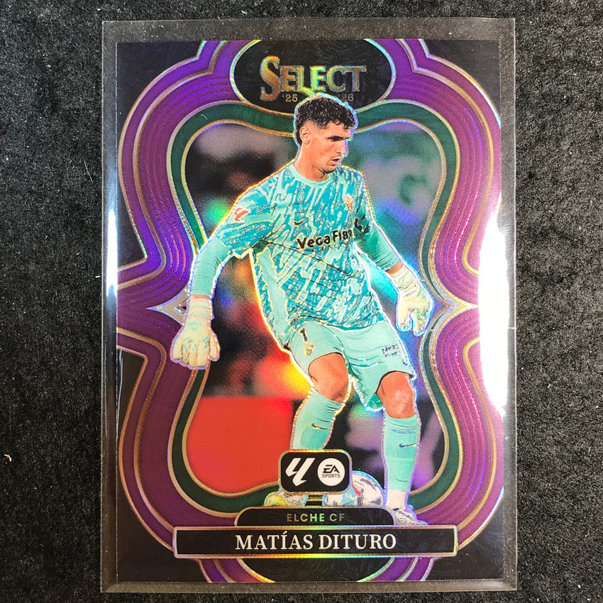 2025-26 Select La Liga MATIAS DITURO Mezzanine Purple /125 #192