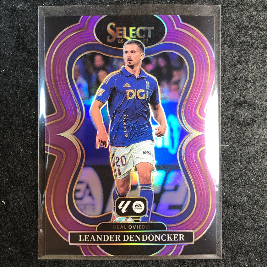 2025-26 Select La Liga LEANDER DENDONCKER Mezzanine Purple /125 #200