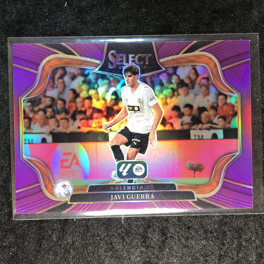 2025-26 Select La Liga JAVI GUERRA Field Level Purple /125 #204