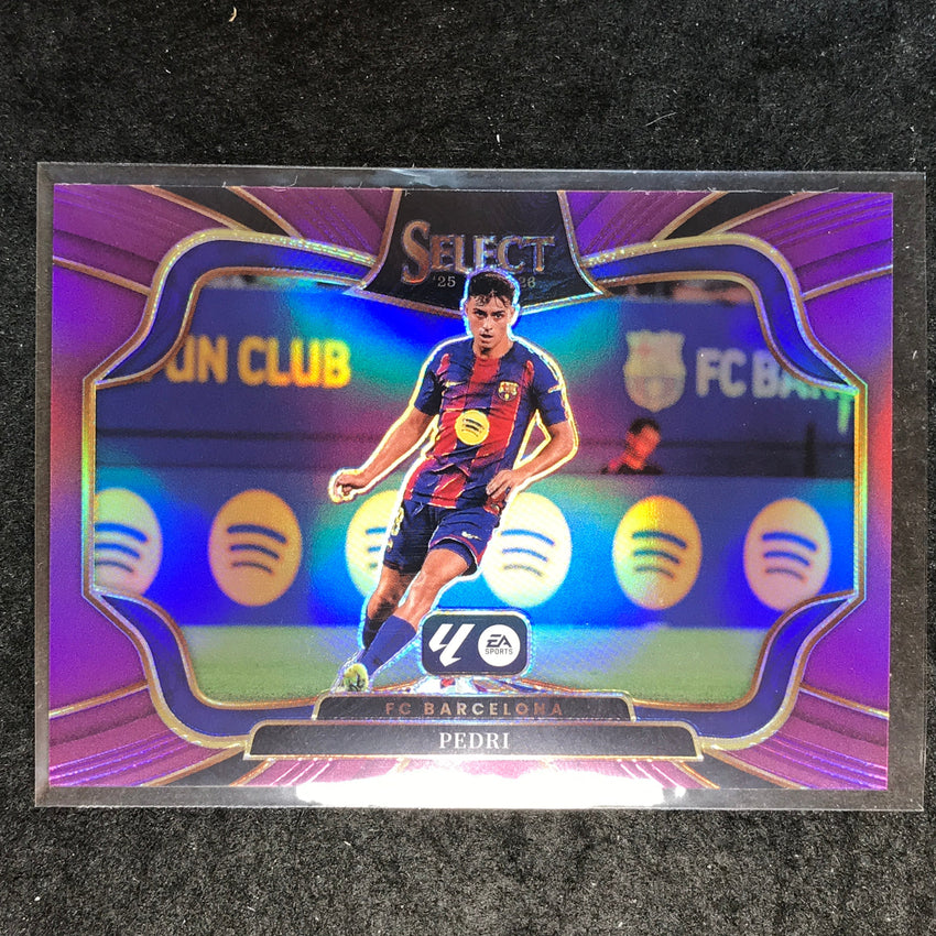 2025-26 Select La Liga PEDRI Field Level Purple /125 #216