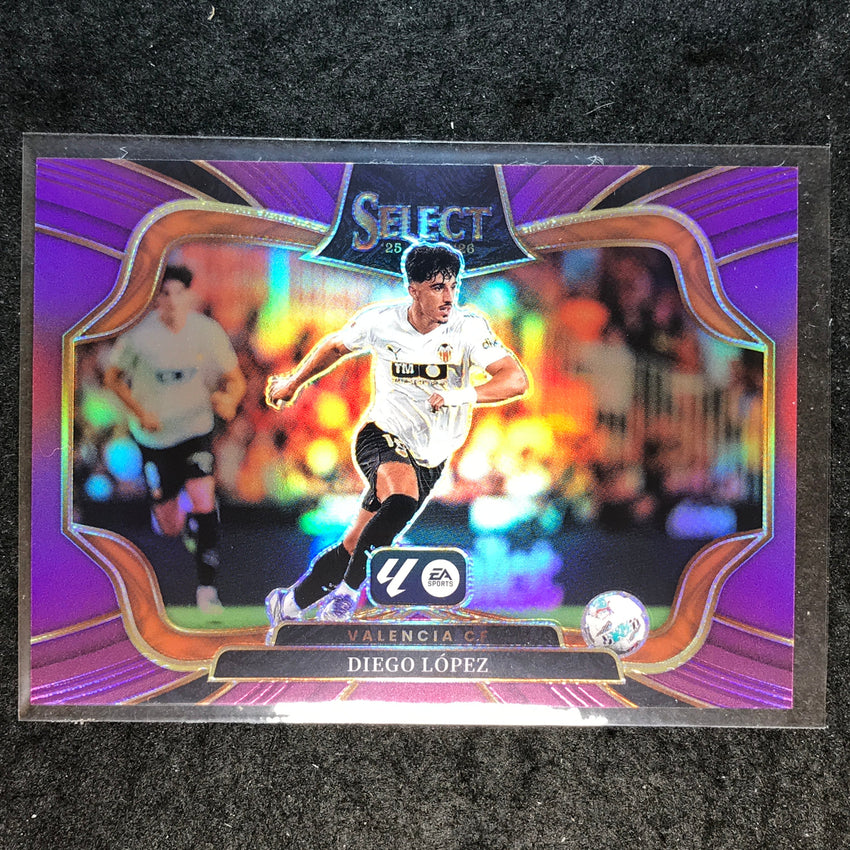 2025-26 Select La Liga DIEGO LOPEZ Field Level Purple /125 #220
