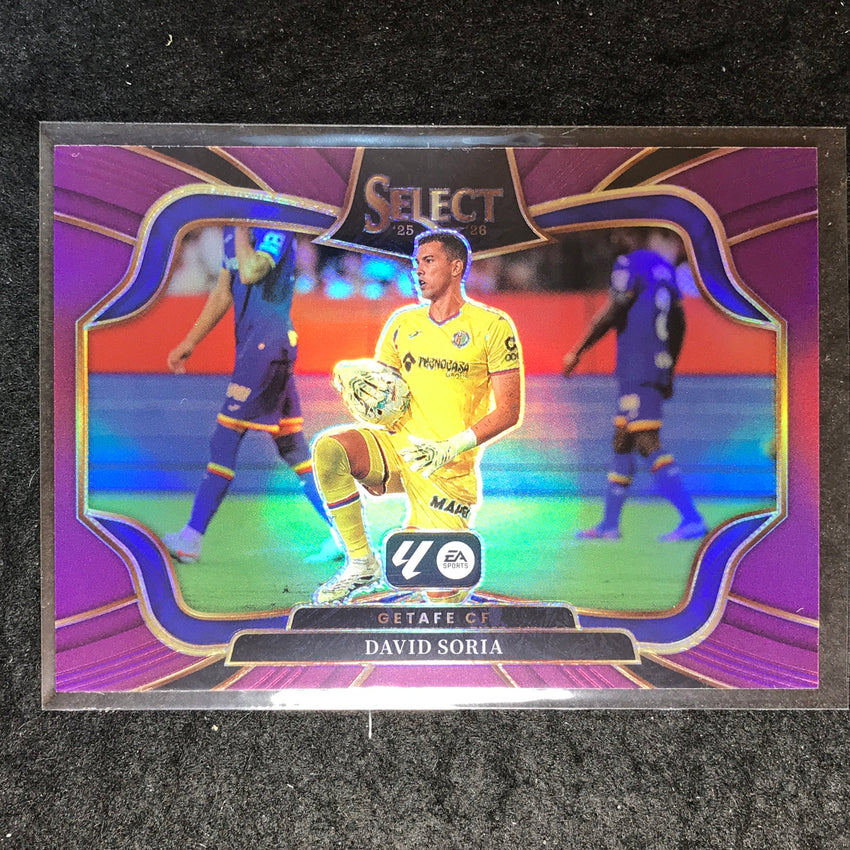 2025-26 Select La Liga DAVID SORIA Field Level Purple /125 #221