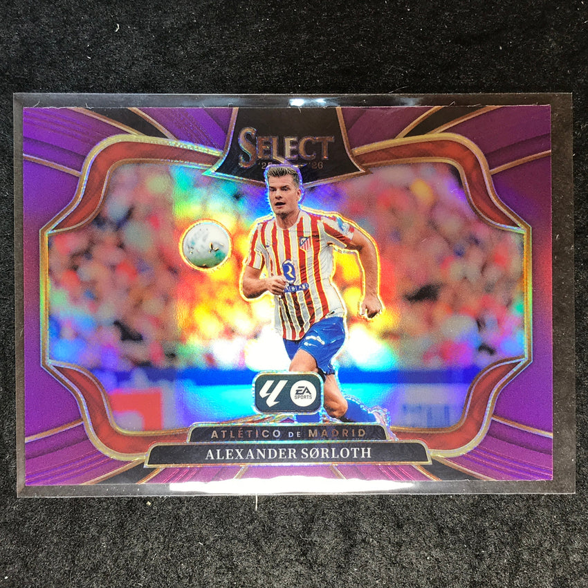 2025-26 Select La Liga ALEXANDER SORLOTH Field Level Purple /125 #222