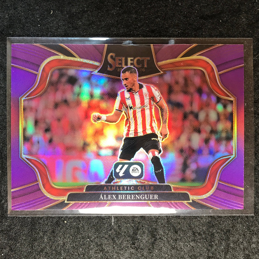 2025-26 Select La Liga ALEX BERENGUER Field Level Purple /125 #223