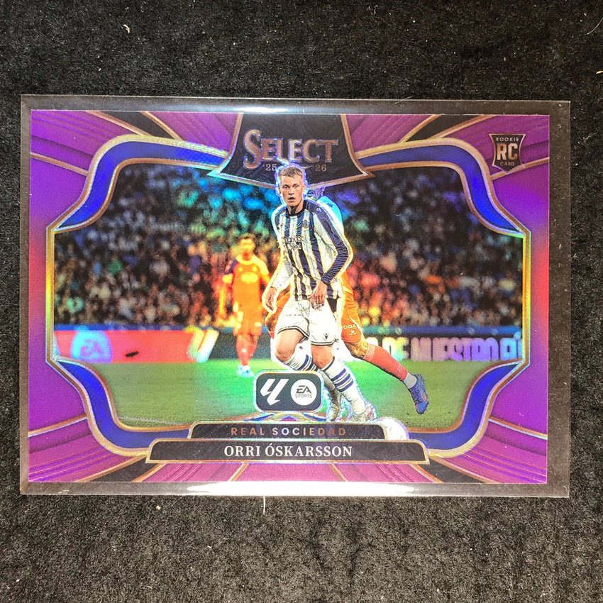 2025-26 Select La Liga ORRI OSKARSSON Rookie Field Level Purple /125 #245