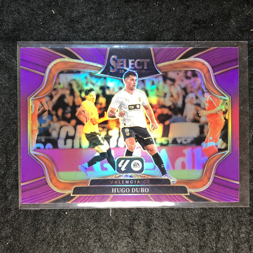 2025-26 Select La Liga HUGO DURO Field Level Purple /125 #246