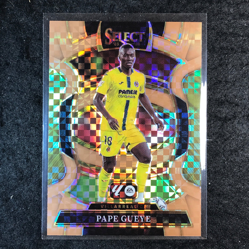 2025-26 Select La Liga PAPE GUEYE Terrace Bronze Checker 91/99 #23