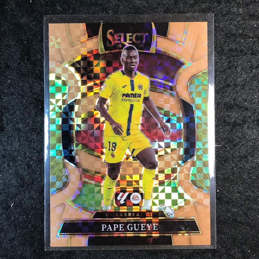 2025-26 Select La Liga PAPE GUEYE Terrace Bronze Checker 69/99 #23