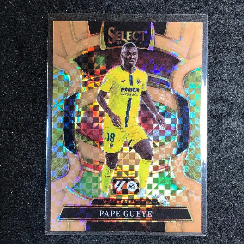 2025-26 Select La Liga PAPE GUEYE Terrace Bronze Checker 57/99 #23