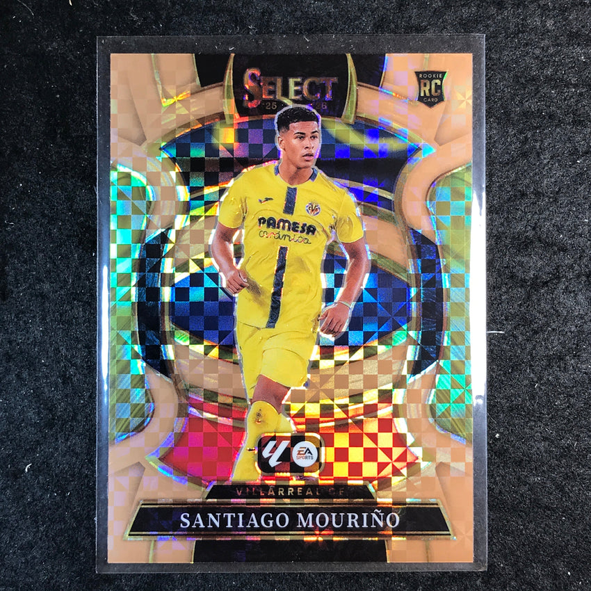 2025-26 Select La Liga SANTIAGO MOURINO Rookie Terrace Bronze Checker 93/99 #24