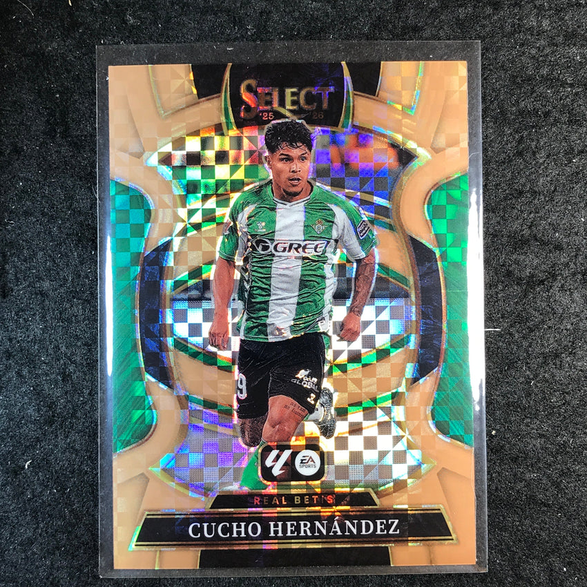 2025-26 Select La Liga CUCHO HERNANDEZ Terrace Bronze Checker 23/99 #27