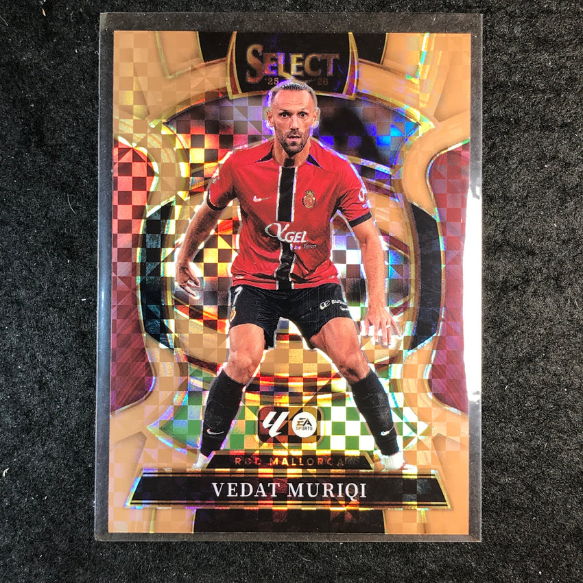 2025-26 Select La Liga VEDAT MURIQI Terrace Bronze Checker 36/99 #50