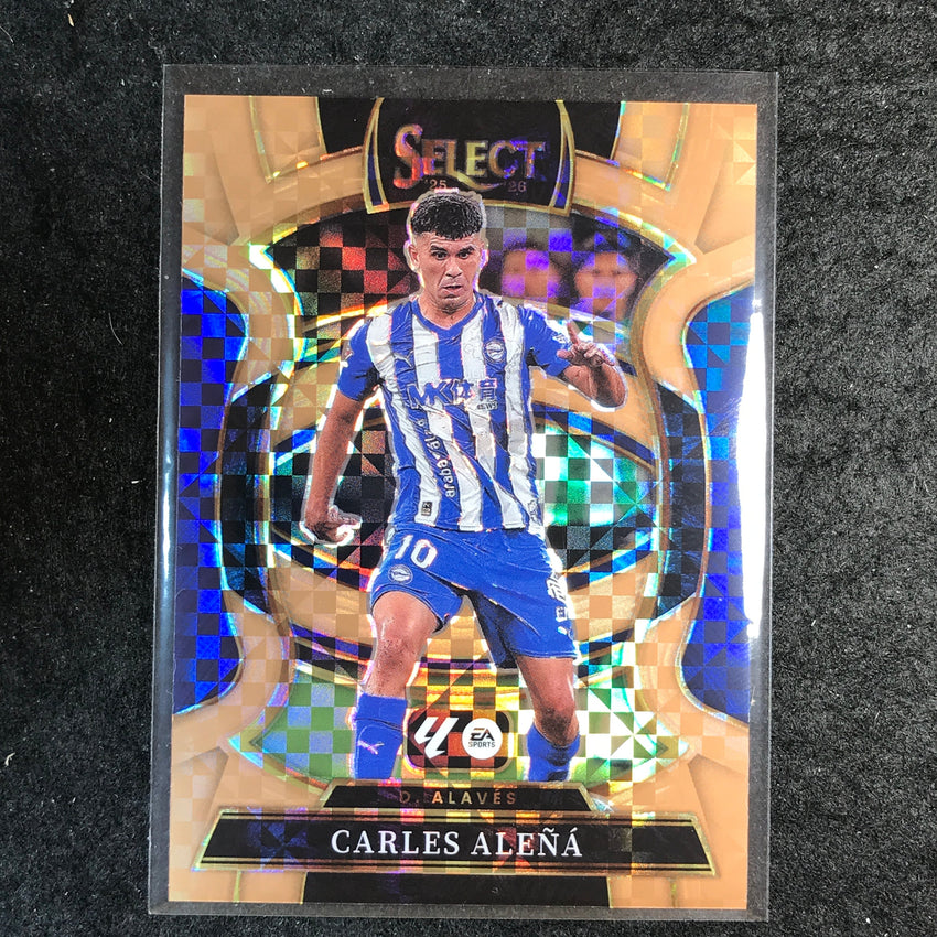 2025-26 Select La Liga CARLES ALENA Terrace Bronze Checker 88/99 #72