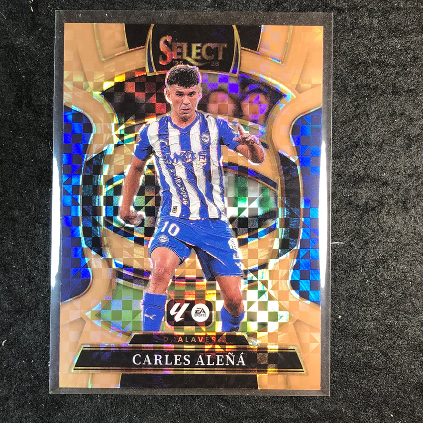 2025-26 Select La Liga CARLES ALENA Terrace Bronze Checker 17/99 #72
