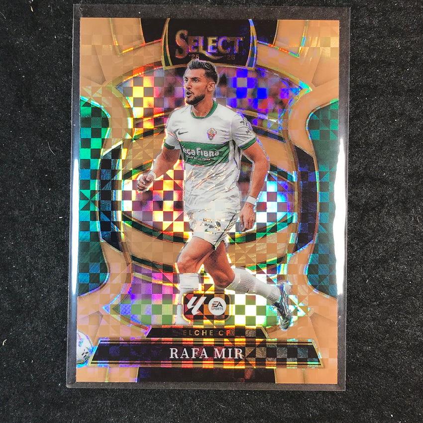 2025-26 Select La Liga RAFA MIR Terrace Bronze Checker 32/99 #87