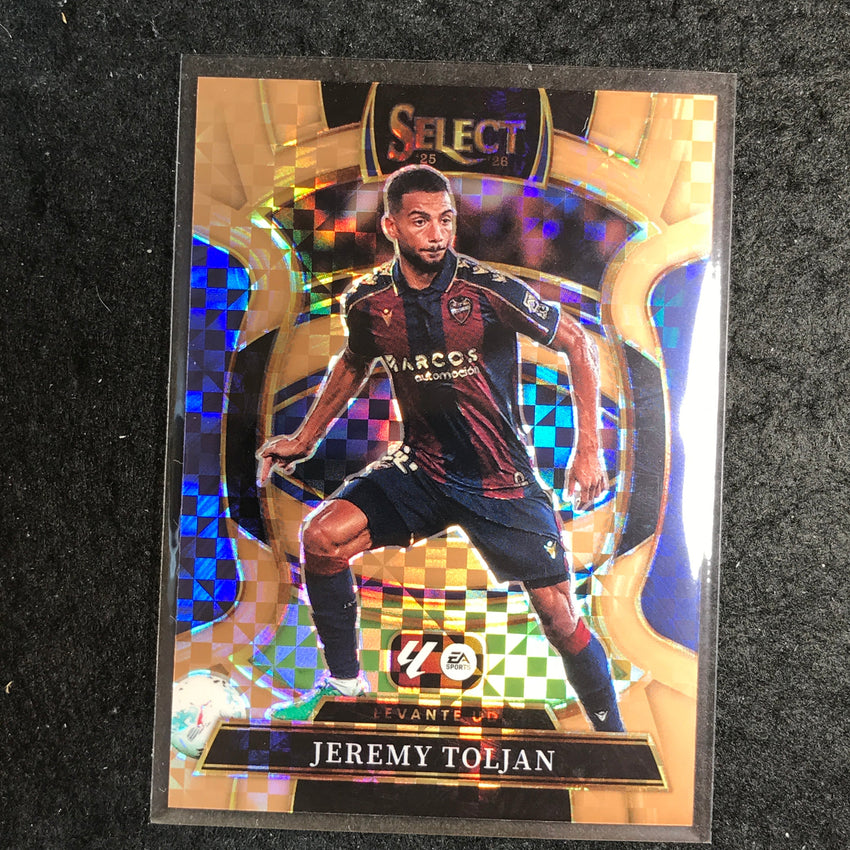 2025-26 Select La Liga JEREMY TOLJAN Terrace Bronze Checker 5/99 #92