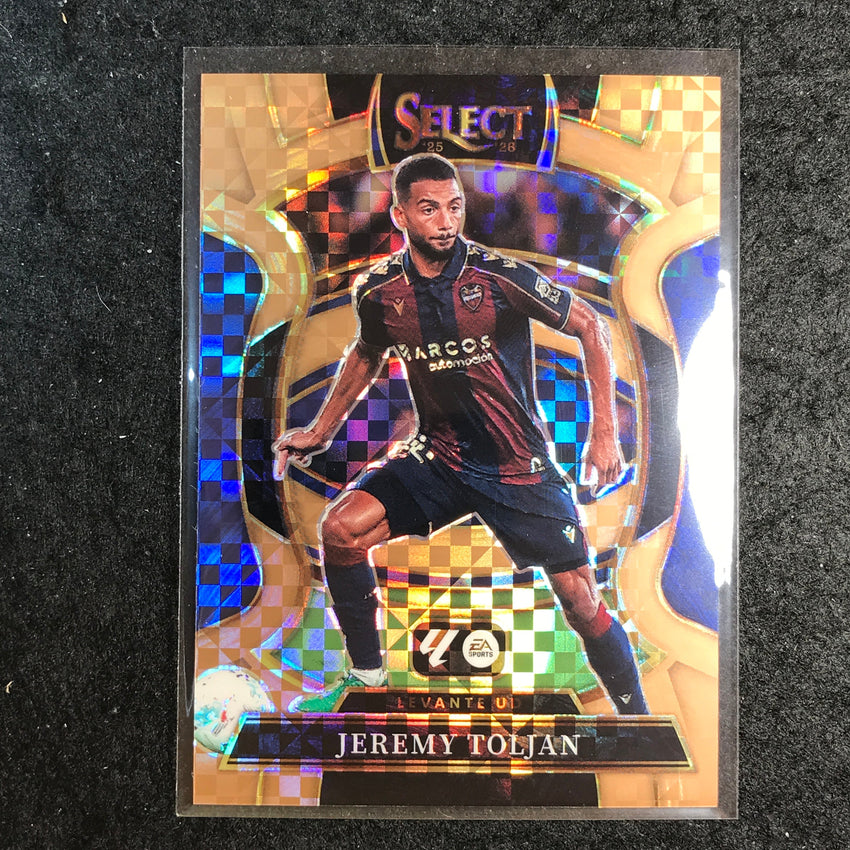 2025-26 Select La Liga JEREMY TOLJAN Terrace Bronze Checker 84/99 #92