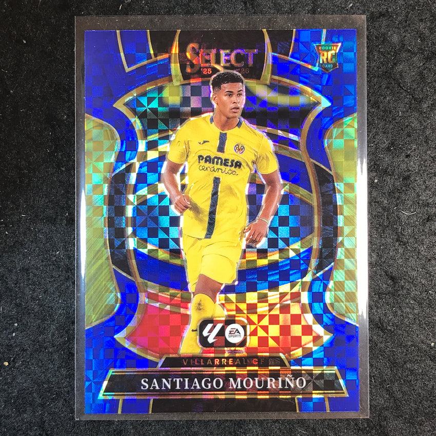2025-26 Select La Liga SANTIAGO MOURINO Rookie Terrace Blue Checker #24