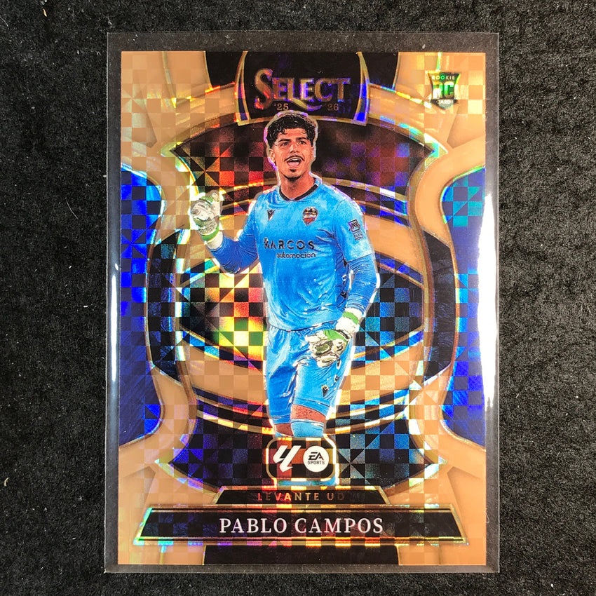 2025-26 Select La Liga PABLO CAMPOS Terrace Bronze Checker 93/99 #93