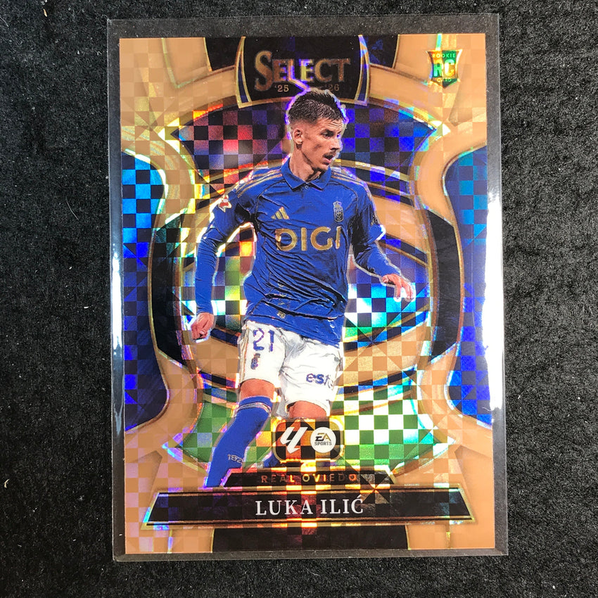 2025-26 Select La Liga LUKA ILIC Rookie Terrace Bronze Checker 56/99 #96