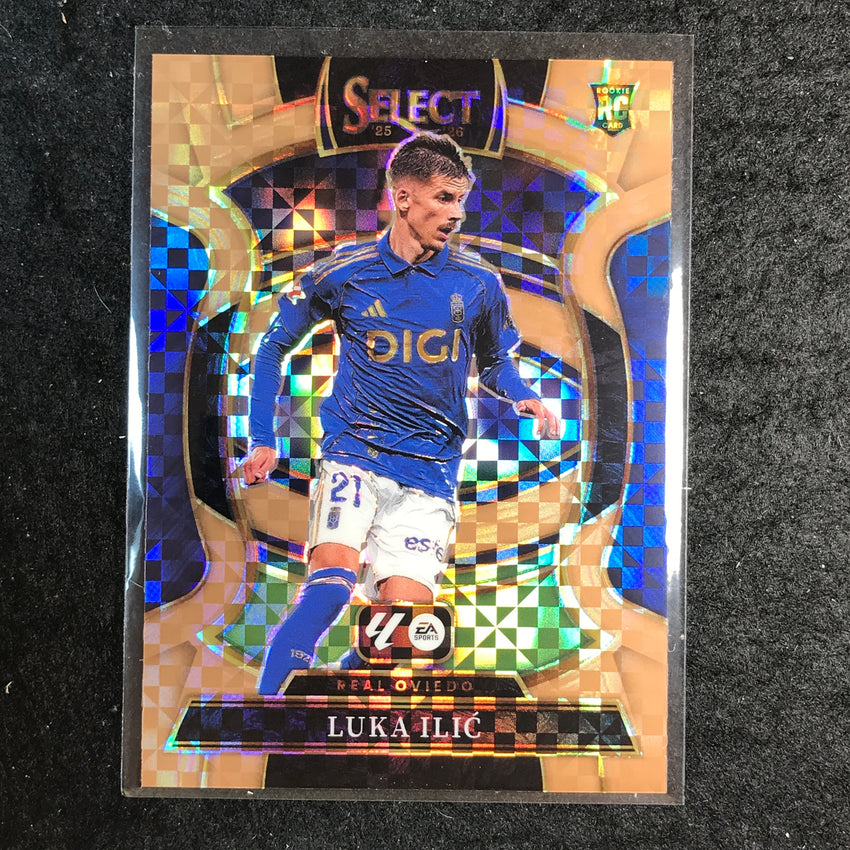 2025-26 Select La Liga LUKA ILIC Rookie Terrace Bronze Checker 53/99 #96