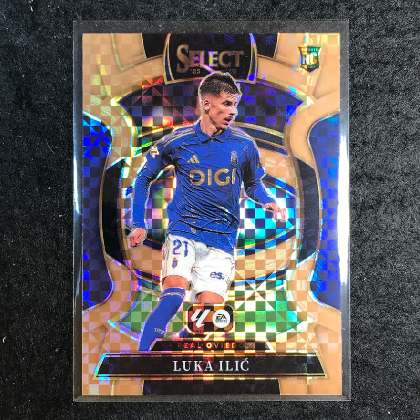 2025-26 Select La Liga LUKA ILIC Rookie Terrace Bronze Checker 8/99 #96