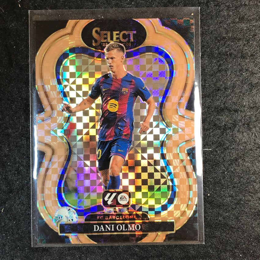 2025-26 Select La Liga DANI OLMO Mezzanine Bronze Checker 75/99 #102