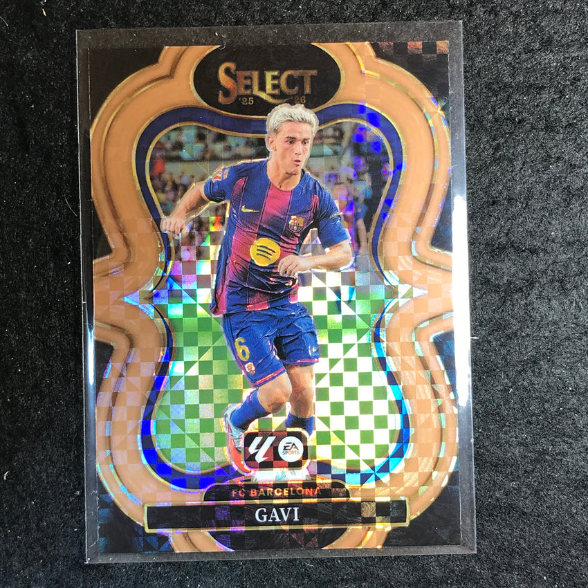 2025-26 Select La Liga GAVI Mezzanine Bronze Checker 82/99 #103