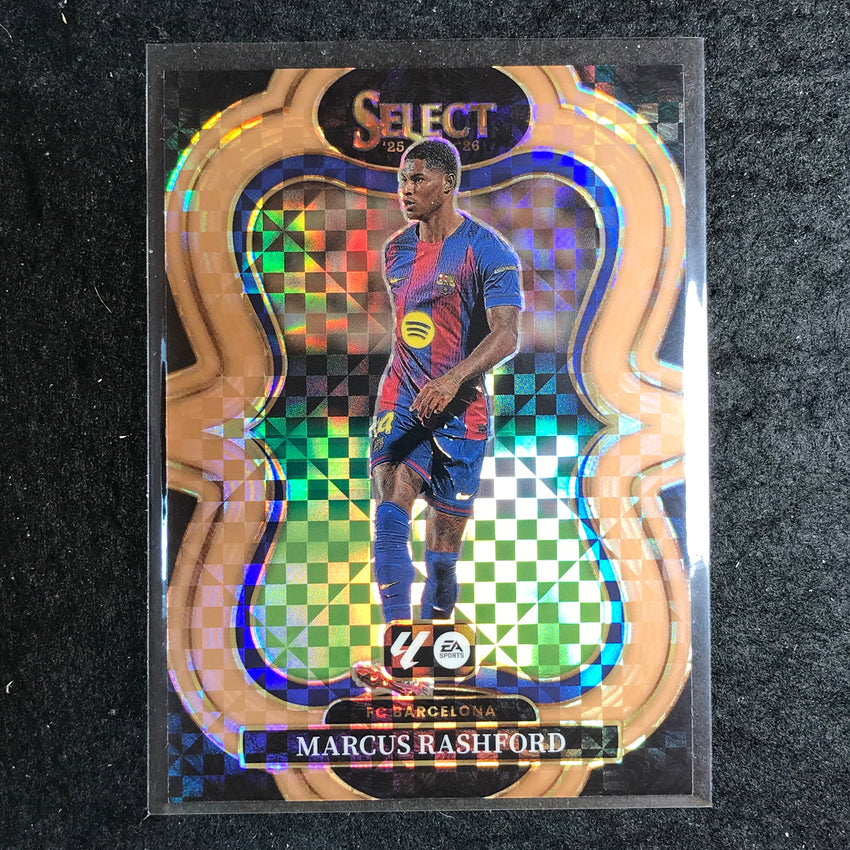 2025-26 Select La Liga MARCUS RASHFORD Mezzanine Bronze Checker 51/99 #106