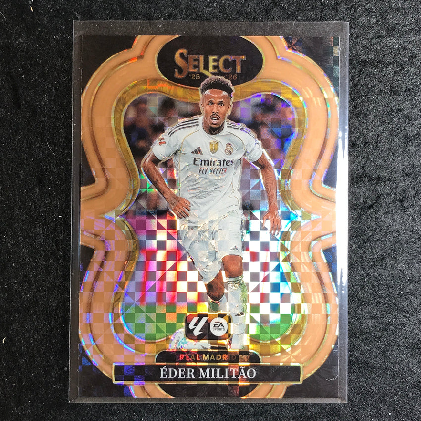 2025-26 Select La Liga EDER MILITAO Mezzanine Bronze Checker 26/99 #120