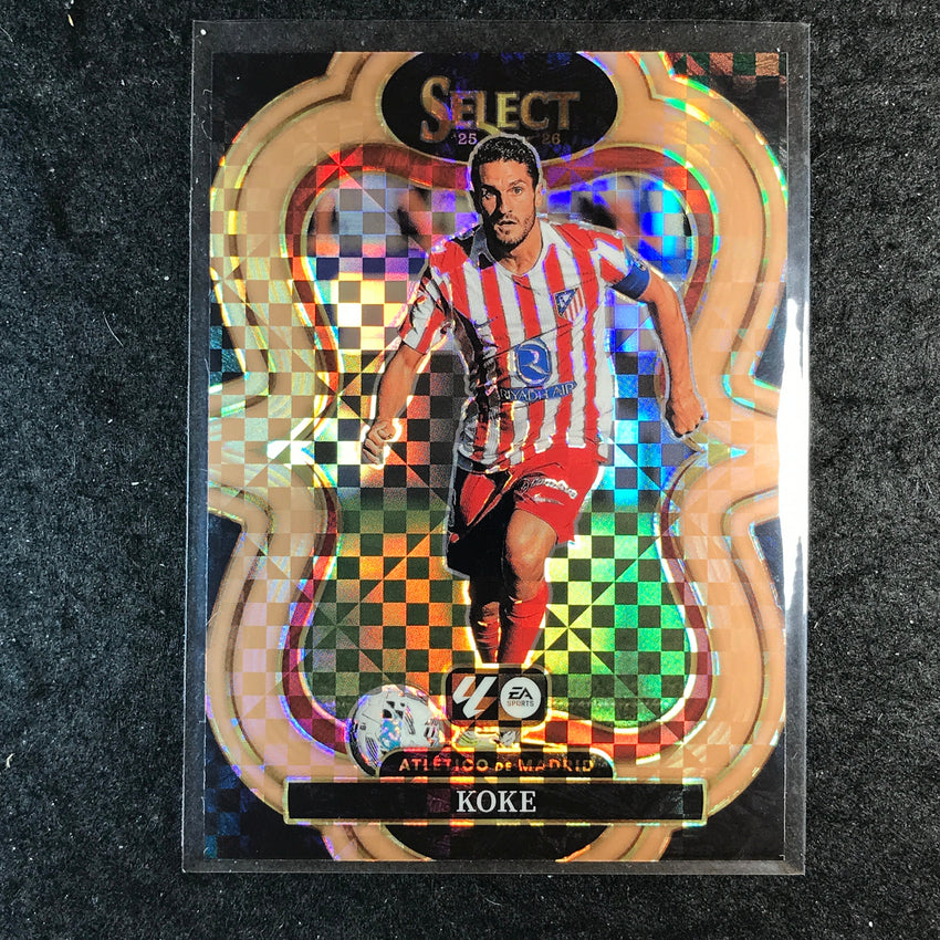 2025-26 Select La Liga KOKE Mezzanine Bronze Checker 31/99 #124