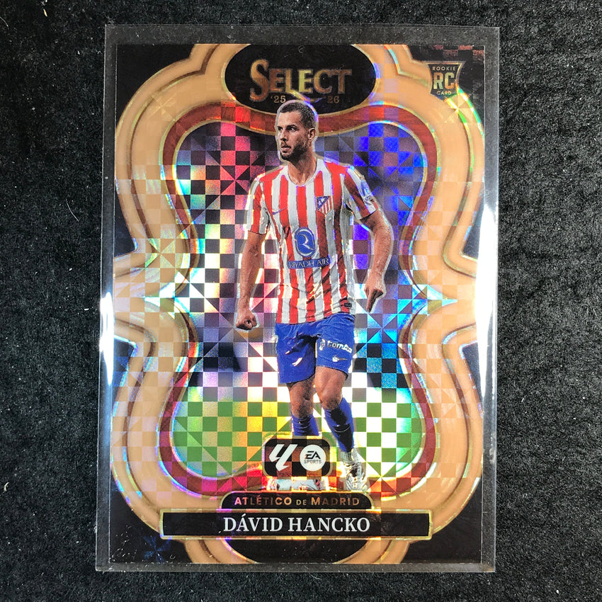 2025-26 Select La Liga DAVID HANCKO Rookie Mezzanine Bronze Checker 43/99 #126