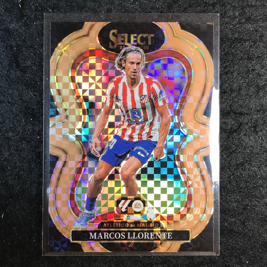 2025-26 Select La Liga MARCOS LLORENTE Mezzanine Bronze Checker 85/99 #129