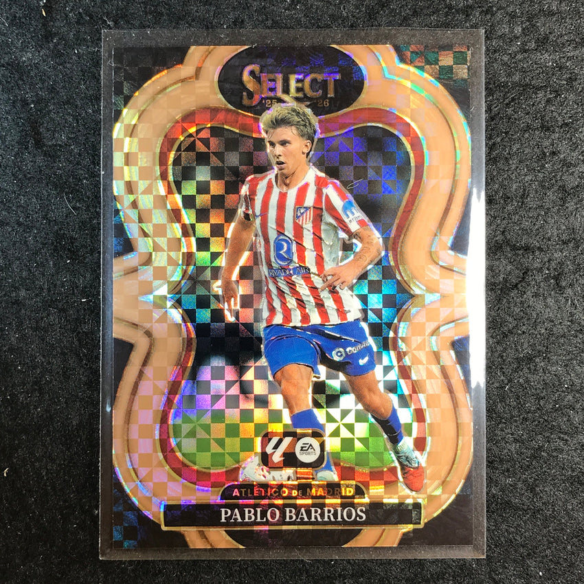 2025-26 Select La Liga PABLO BARRIOS Mezzanine Bronze Checker 96/99 #130