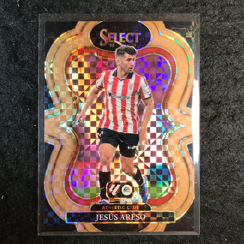 2025-26 Select La Liga JESUS ARESO Mezzanine Bronze Checker 88/99 #136