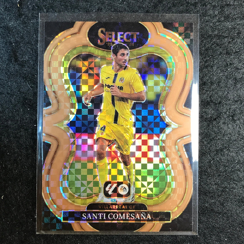 2025-26 Select La Liga SANTI COMESANA Mezzanine Bronze Checker 62/99 #141