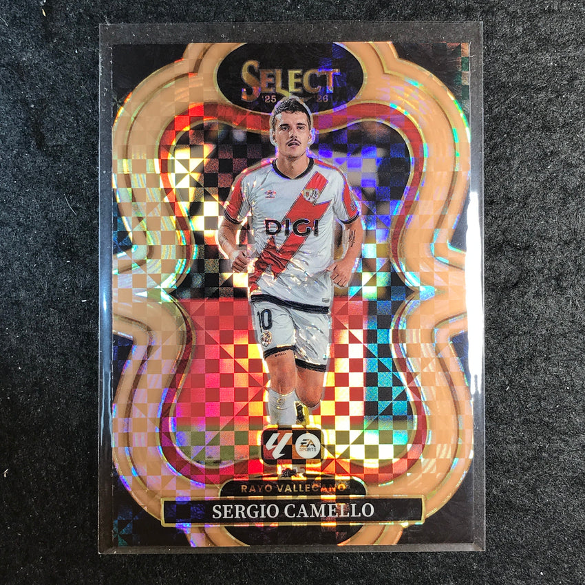 2025-26 Select La Liga SERGIO CAMELLO Mezzanine Bronze Checker 31/99 #153
