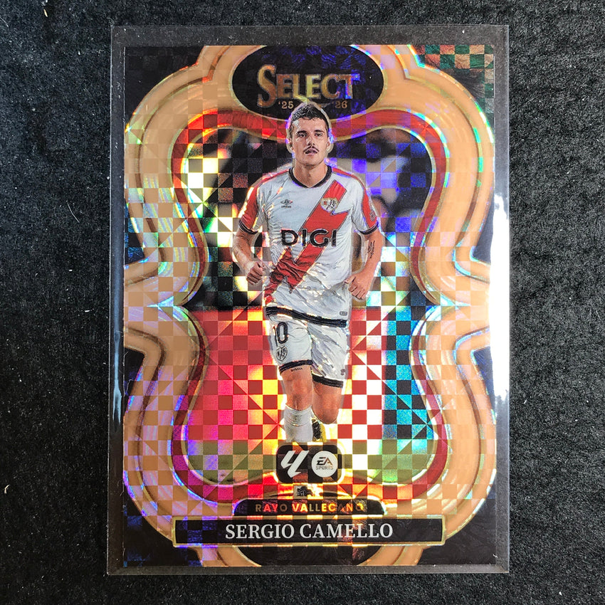 2025-26 Select La Liga SERGIO CAMELLO Mezzanine Bronze Checker 11/99 #153
