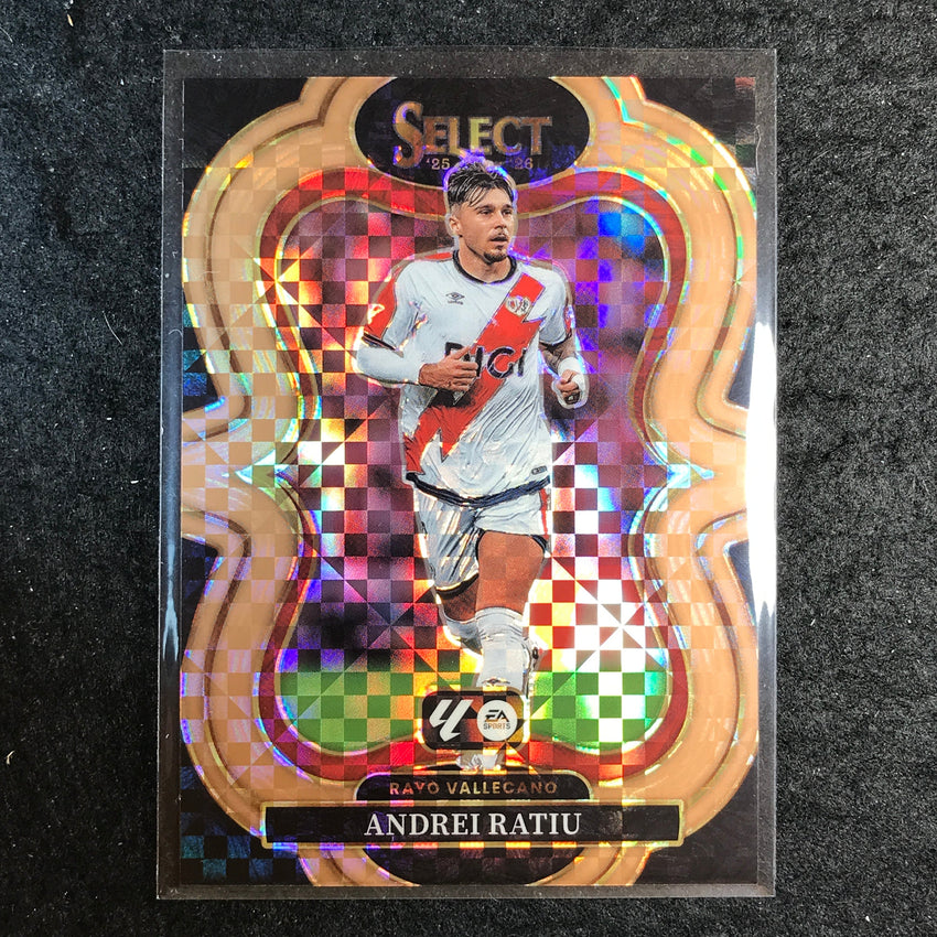 2025-26 Select La Liga ANDREI RAITIU Mezzanine Bronze Checker 57/99 #154