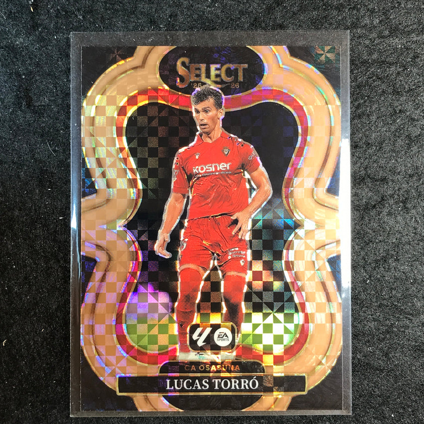 2025-26 Select La Liga LUCAS TORRO Mezzanine Bronze Checker 4/99 #157