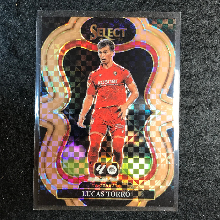 2025-26 Select La Liga LUCAS TORRO Mezzanine Bronze Checker 56/99 #157