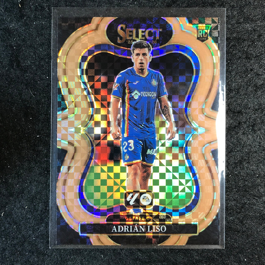 2025-26 Select La Liga ADRIAN LISO Rookie Mezzanine Bronze Checker 50/99 #173