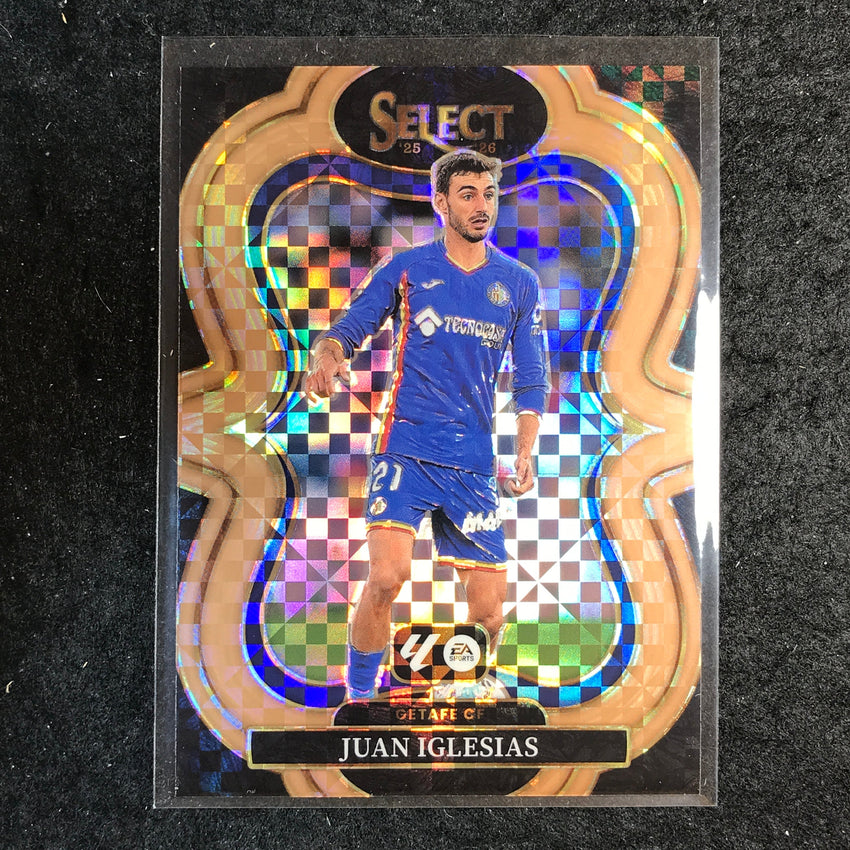 2025-26 Select La Liga JUAN IGLESIAS Mezzanine Bronze Checker 25/99 #175